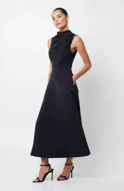 Mossman Cosmic Maxi Dress Navy Size 10 for rent on The Volte - image 6