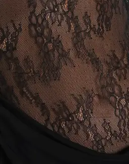 Benni Yana Lace Mini Dress Black Size 8 for rent on The Volte - image 4