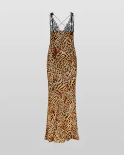 Rat & Boa Akima Leopard Slip Dress Print Size S / AU 8 for rent on The Volte - image 7