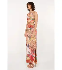 She Is OLLÁ Ophelia Midi Dress in Victor Print Size M / AU 10 for rent on The Volte - image 3
