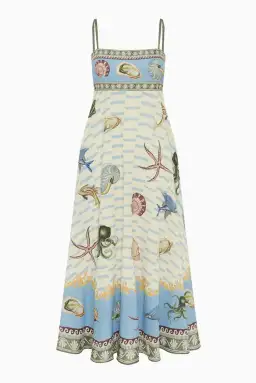 Alemais Bath House Sundress Print Size 16 for rent on The Volte - image 8