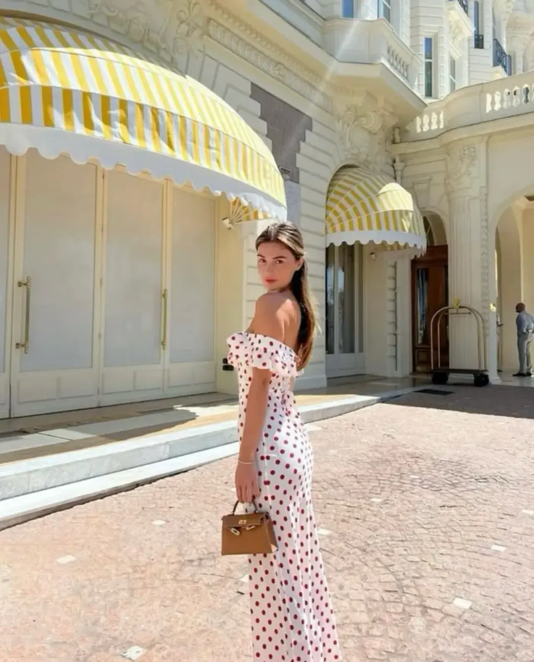 Realisation Par The Claudia Dress Super Dot Size 8 for rent on The Volte - main image