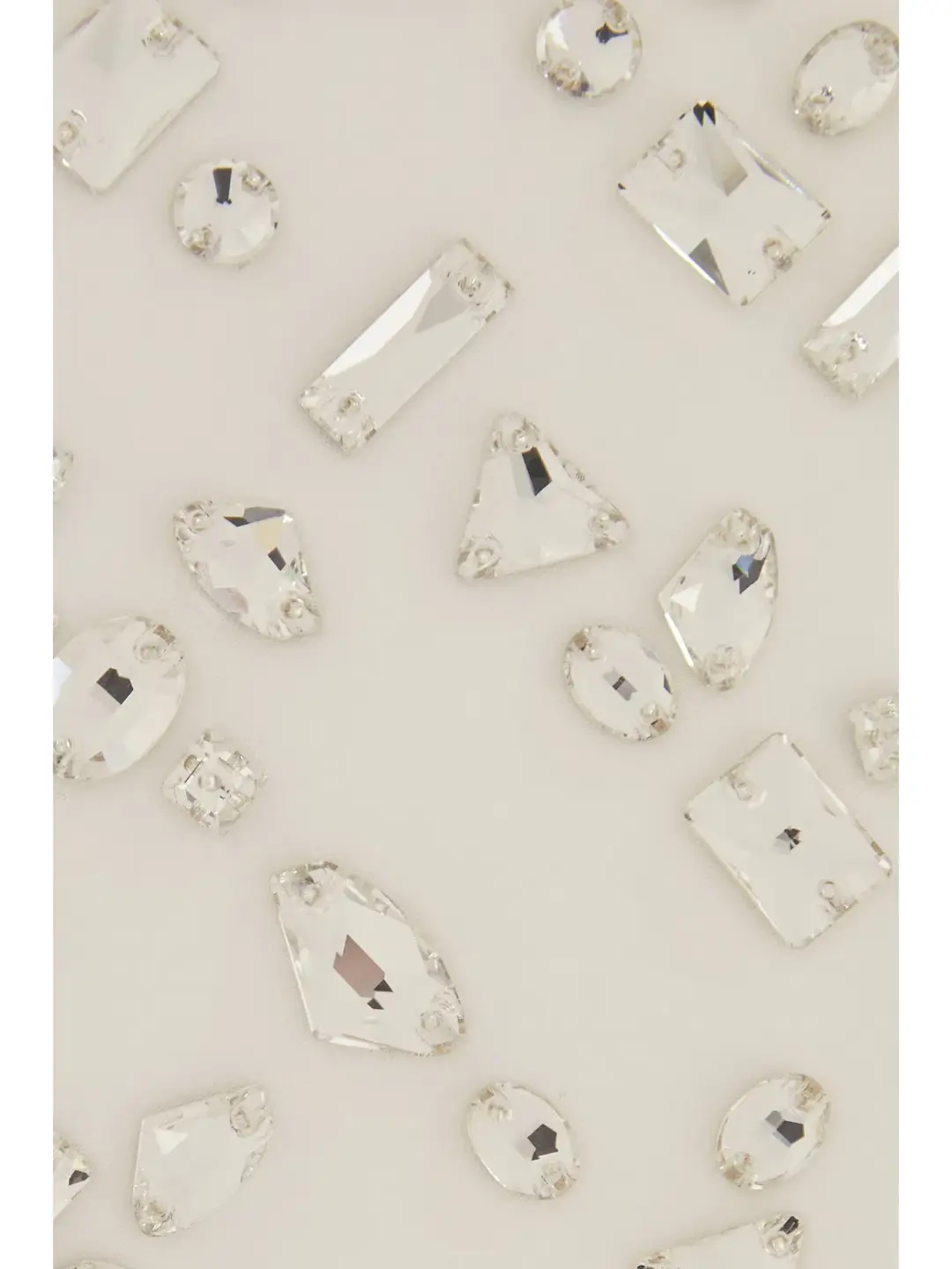 16Arlington Blaise Strapless Crystal Embellished Satin Mini Dress White Size 10 for rent on The Volte - main image