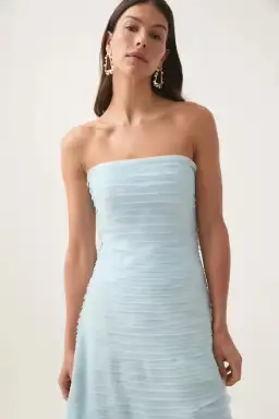 Aje Soundscape Maxi Dress Seabreeze Size S / AU 8 for rent on The Volte - image 2