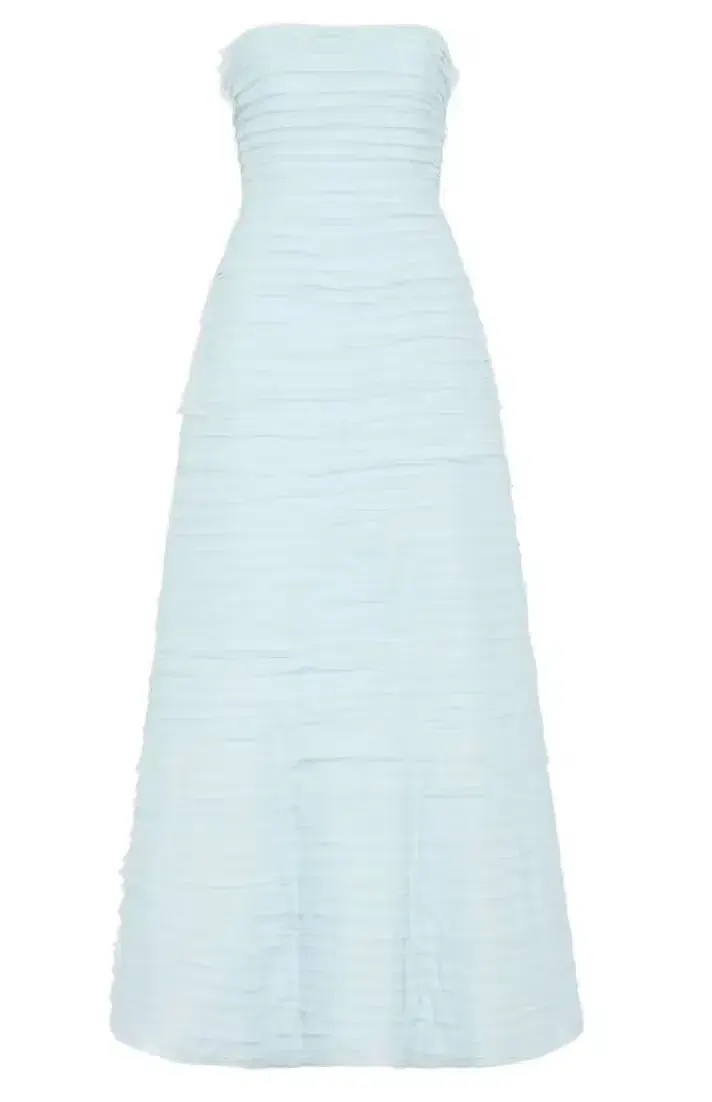 Aje Soundscape Maxi Dress Seabreeze Size S / AU 8 for rent on The Volte - main image