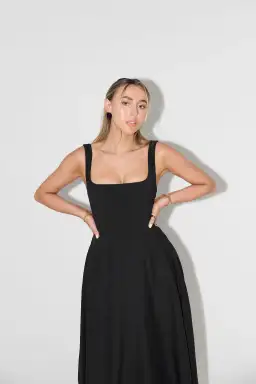 Odd Muse The Ultimate Muse Midi Dress Black Size 4/XXS for rent on The Volte - image 2