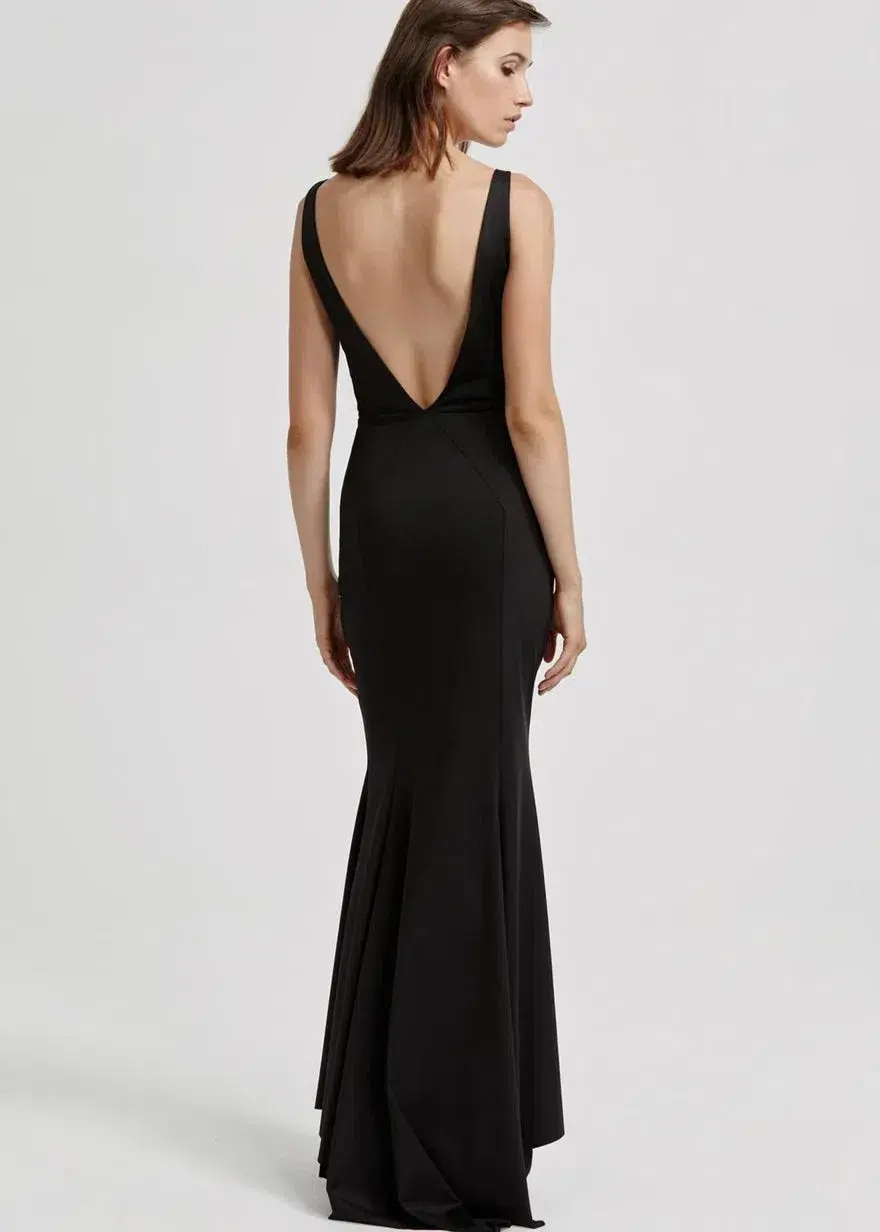 Lexi Paulina Dress Black Size 12 for rent on The Volte - main image