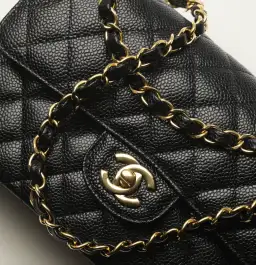 Chanel Classic Black Small Flap Handbag for rent on The Volte - image 3