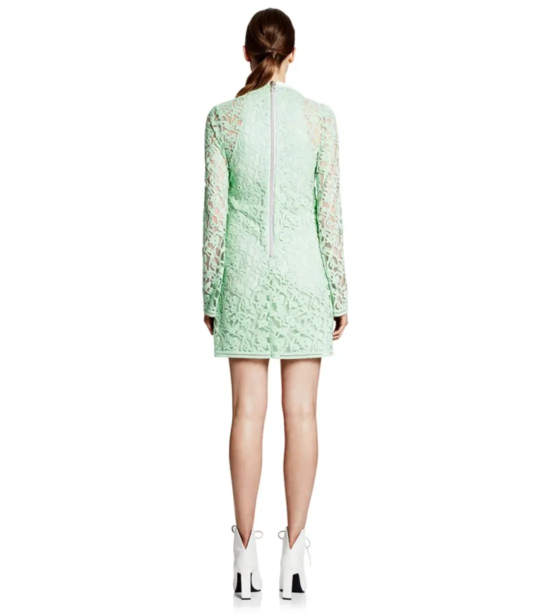 Manning Cartell Rennaisance Mini Dress Ice Green Size AU 6 for rent on The Volte - main image