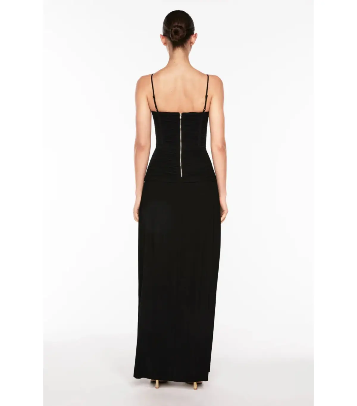 Manning Cartell Double Time Pleat Dress in Black Size AU 6 - Image 4