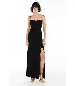 Manning Cartell Double Time Pleat Dress in Black Size AU 6 for rent on The Volte - image 5
