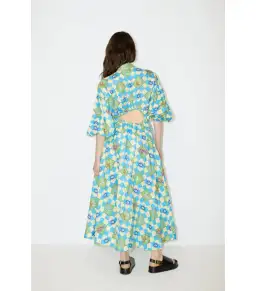 Alemais Lou Twist Front Shirt Dress Multi Size M / AU 10 for rent on The Volte - image 4