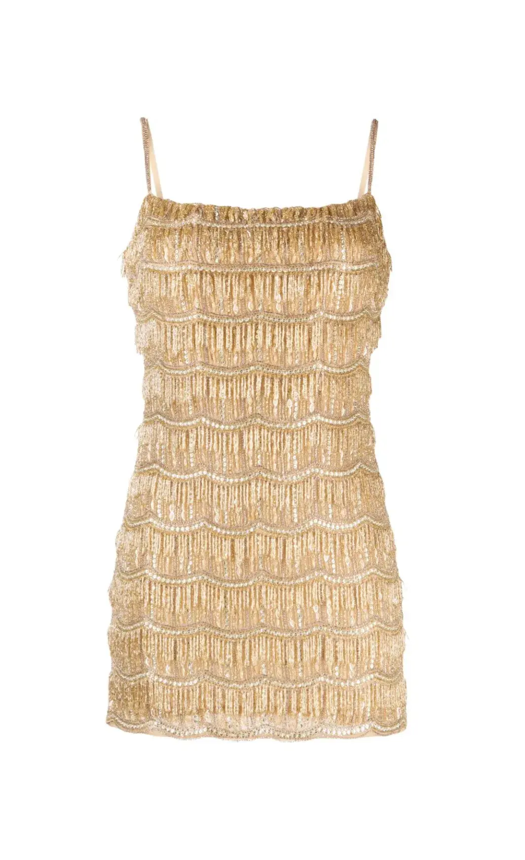 Rachel Gilbert Sadie Mini Dress Gold Size 2 / AU 10 for rent on The Volte - main image