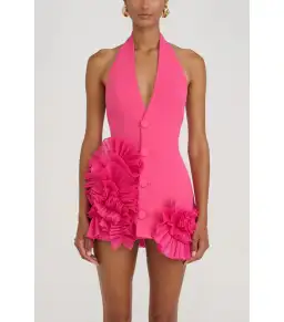 Eliya the Label Belinda Dress Magenta Size AU 12 for rent on The Volte - image 2