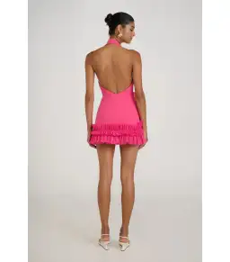 Eliya the Label Belinda Dress Magenta Size AU 12 for rent on The Volte - image 3