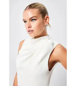 Mossman Cosmic Maxi Dress in Ivory Size AU 10 for rent on The Volte - image 2