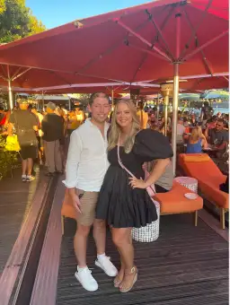 Aje Casa Puff Sleeve Mini Dress Black Size 10 for rent on The Volte - image 5