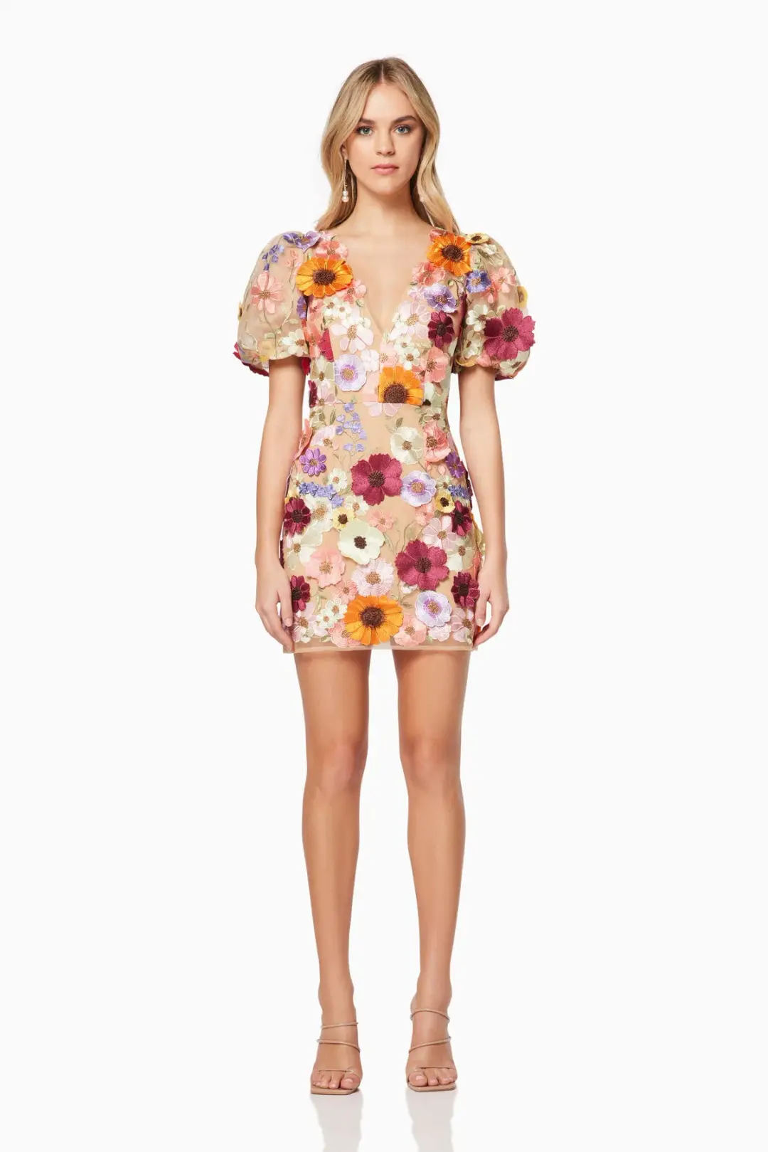 Elliatt Rosalind Mini Dress Floral Size M / AU 10 for rent on The Volte - main image