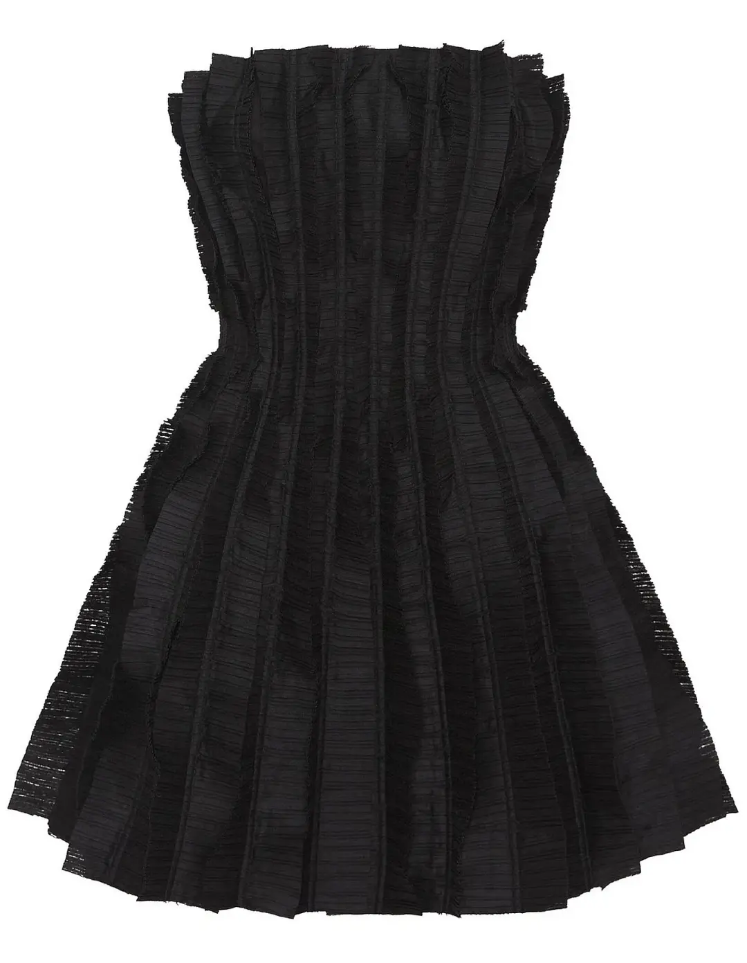 Aje Hybrid Sleeveless Mini Dress Black Size 4 for rent on The Volte - main image