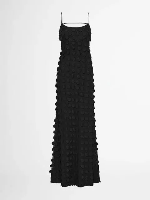 Sheike Escape Maxi Dress Black Size 6 for rent on The Volte - main image