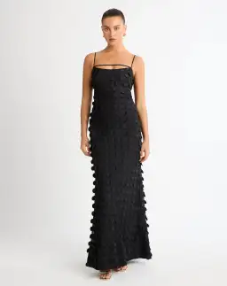 Sheike Escape Maxi Dress Black Size 6 for rent on The Volte - image 1