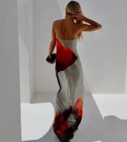 Rat & Boa Luciana Dress in Multi Size AU 10 for rent on The Volte - image 3