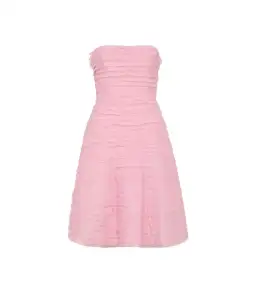 Aje Soundscape Mini Dress in Chalk Pink Size AU 8 for rent on The Volte - image 5