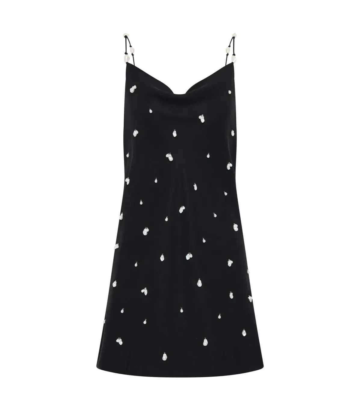 Aje Studio Akoya Mini Dress Black Size AU 4 - Image 4