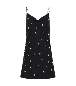 Aje Studio Akoya Mini Dress Black Size AU 4 for rent on The Volte - image 4