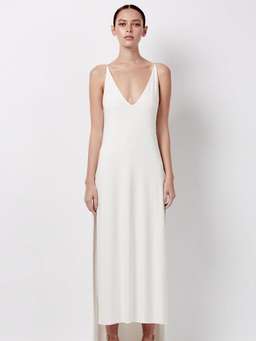 Natalie Rolt Dion Dress White Size 8 for rent on The Volte - image 1