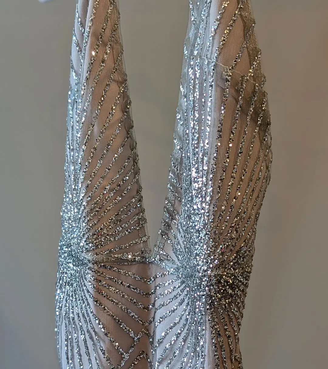 Meshki Mini Silver Sheer Size XS / AU 6 for rent on The Volte - main image