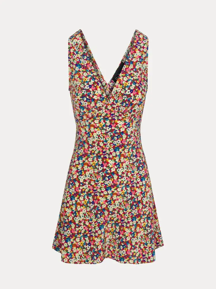 Realisation Par The Isabelli Mini Dress in Heaven Floral Size S / AU 8 for rent on The Volte - main image