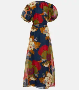 Sir the Label Bonita Puff Sleeve Gown Garcia Floral Print Size 1 / AU 8 for rent on The Volte - image 4
