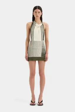 Sir the Label Leilana Mini Dress in Garden Stripe Size 2/Au 10 for rent on The Volte - image 1