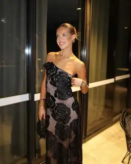 Arcina Ori Marcella Dress Black Size 6 for rent on The Volte - image 4