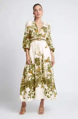 Sheike Garden Of Eden Maxi Dress Print Size 12
