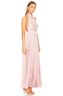 L'Idee Renaissance Split Gown Ballet Pink Size 6 for rent on The Volte - image 4