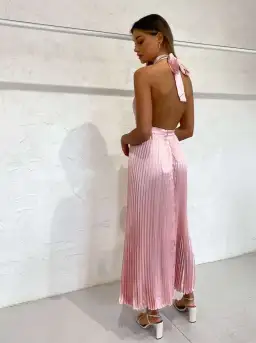 L'Idee Renaissance Split Gown Ballet Pink Size 6 for rent on The Volte - image 7