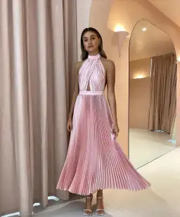 L'Idee Renaissance Split Gown Ballet Pink Size 6 for rent on The Volte - image 10