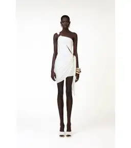 Khanums Klex Mini Dress Ivory Size AU 8 for rent on The Volte - image 1