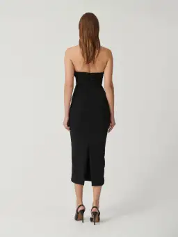 Effie Kats Leila MIdi Dress Black Size M / AU 10 for rent on The Volte - image 2