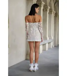 Blanca Dress Dress White Size S / AU 8 for rent on The Volte - image 3