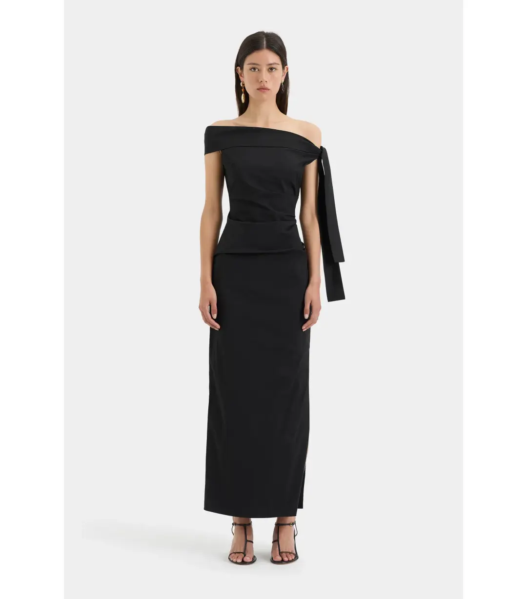 Sir the Label Dahlia Gown Black Size 1 / AU 8 for rent on The Volte - main image