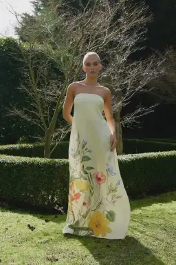 Aston Studio Lucie Buttermilk Fleur Size 8 for rent on The Volte - image 1