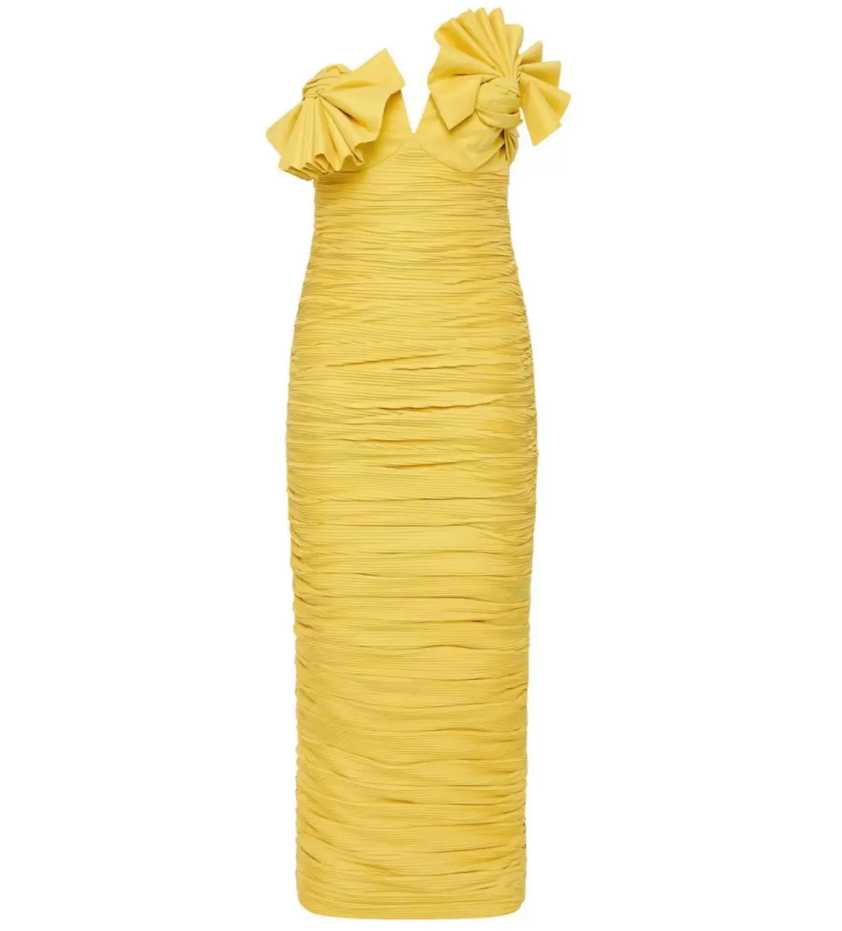 Rachel Gilbert Jensen Dress Yellow Size 2/Au 10  - Image 5