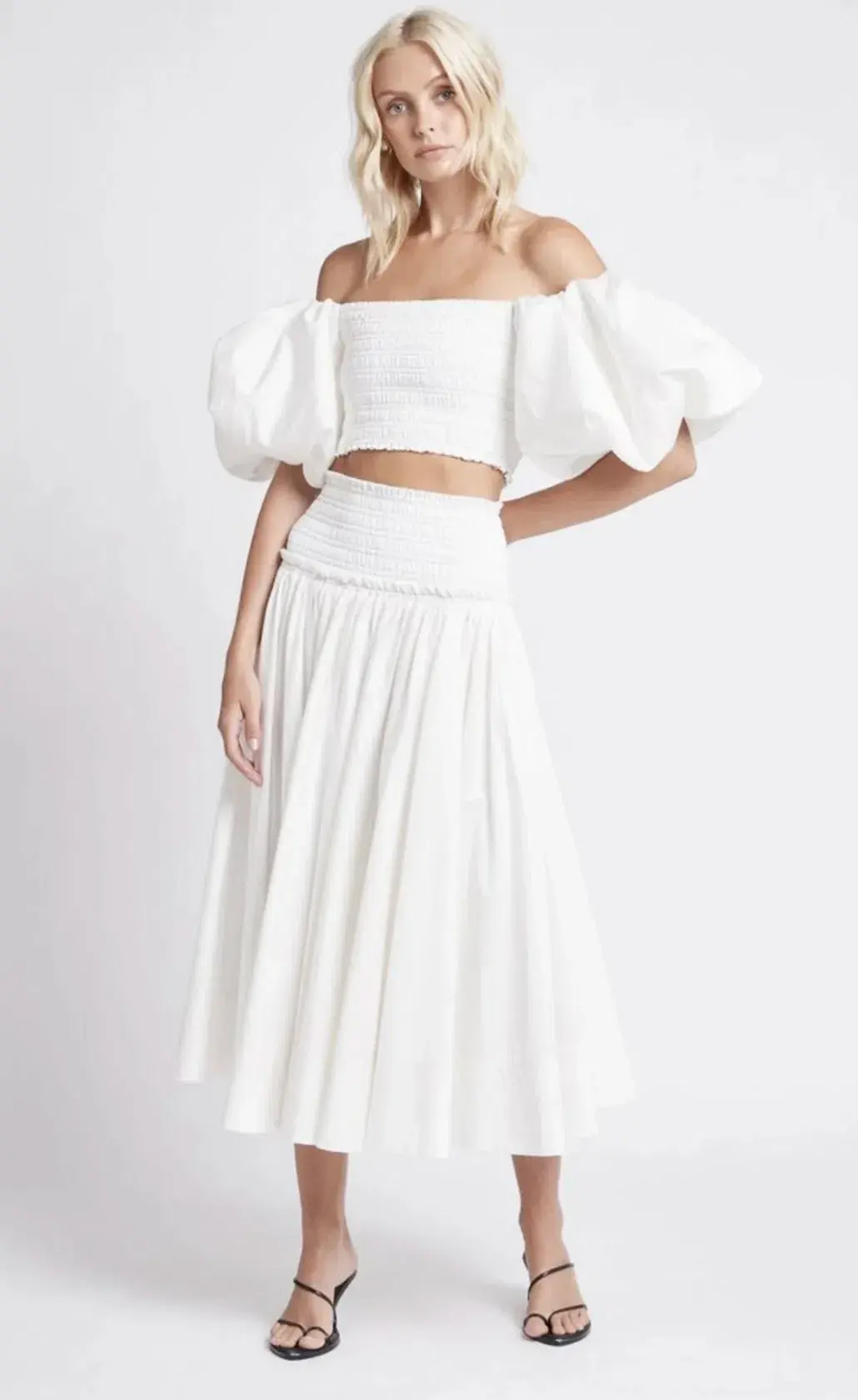 Aje Cascade White Set Size 8 for rent on The Volte - main image