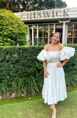 Aje Cascade White Set Size 8 for rent on The Volte - image 2