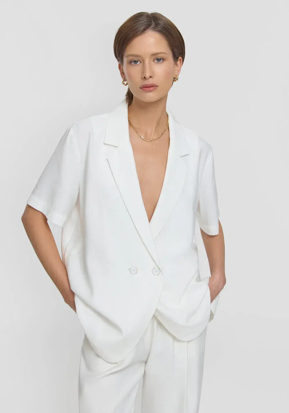 Viktoria & Woods Hepburn Shirt White Size 12 - Image 2