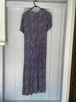 Mister Zimi Luella dress in paloma navy blue size 10 for rent on The Volte - image 2