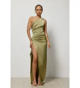 Lexi Samira Dress Olive Size S / AU 8